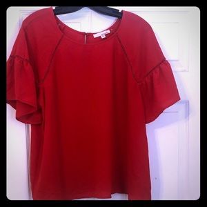 Red June & Hudson blouse Xl